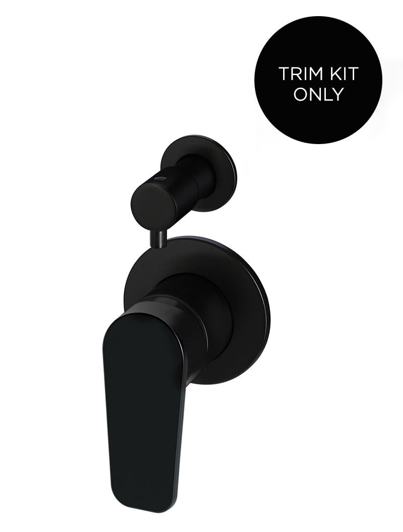Round Diverter Mixer Paddle Handle Trim Kit (In-wall Body Not Included)